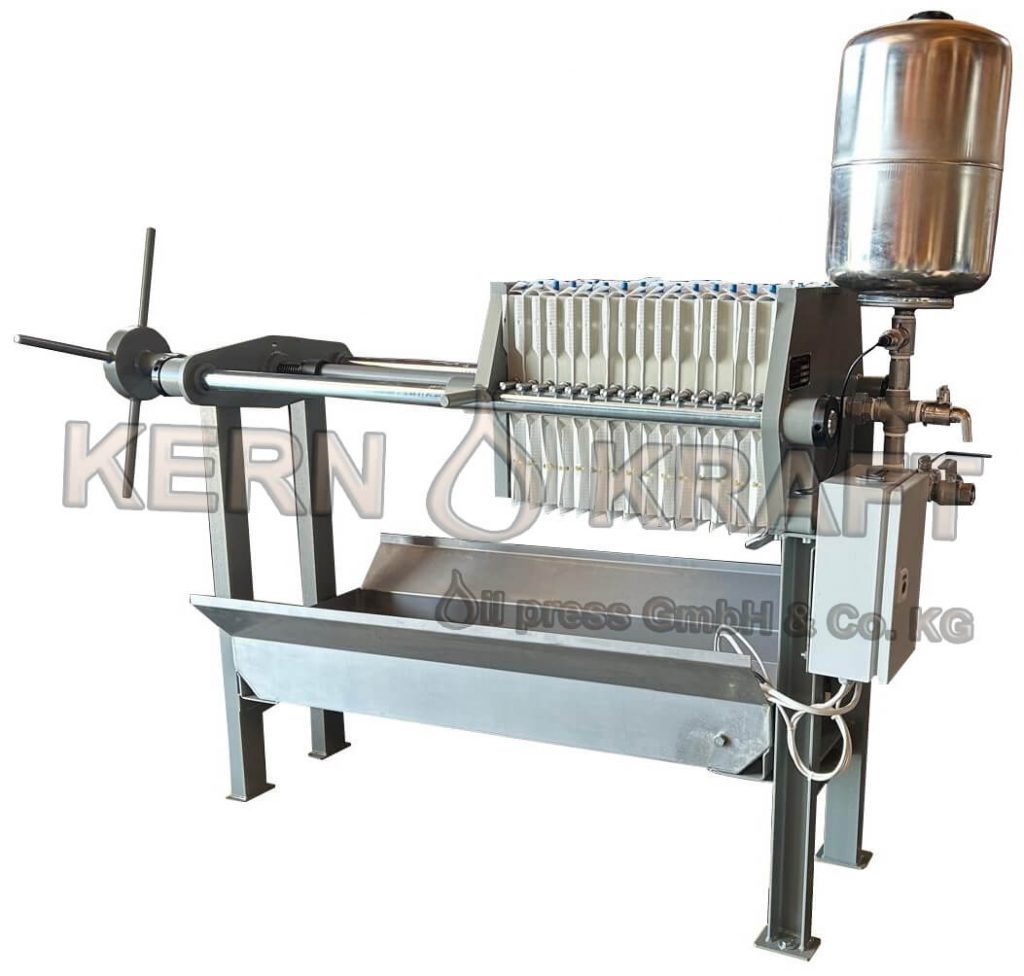 Kammerfilterpresse für Öl 20 L/h